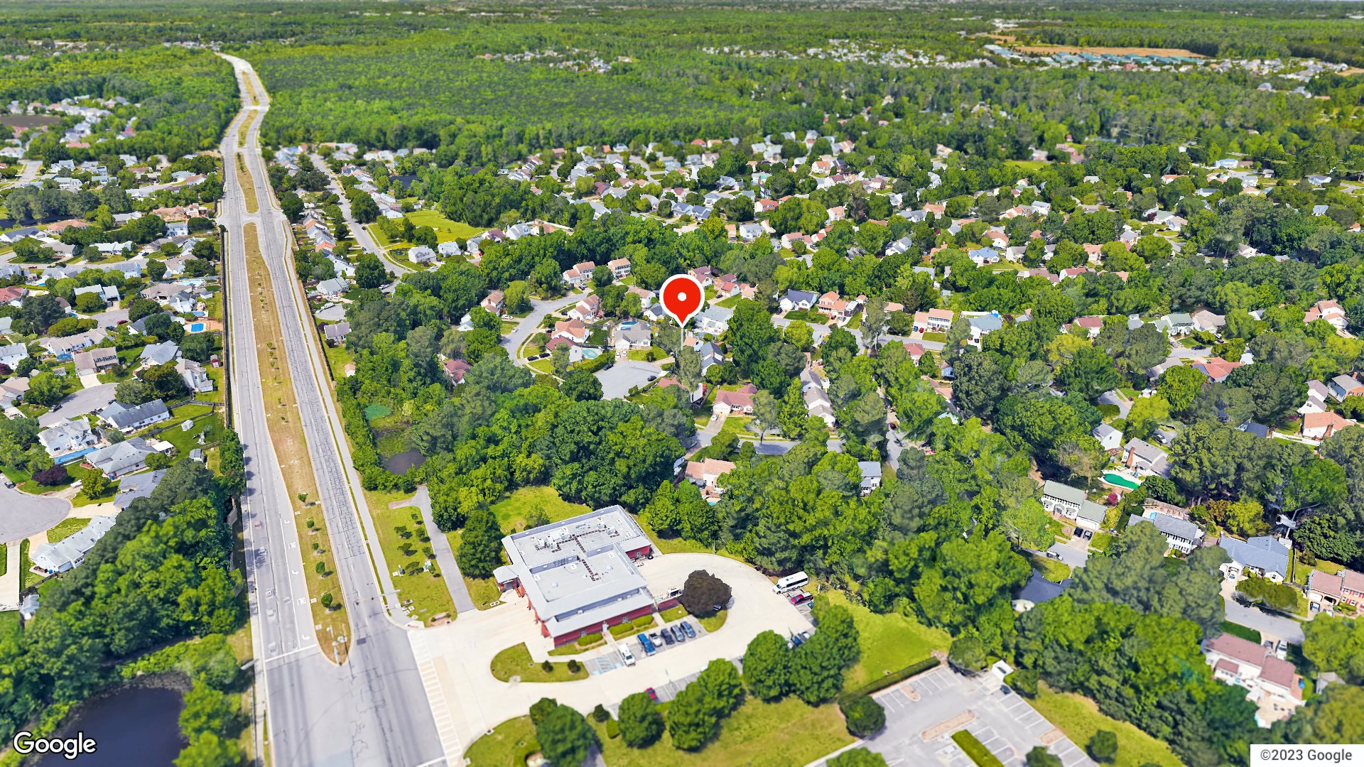 Aerial view