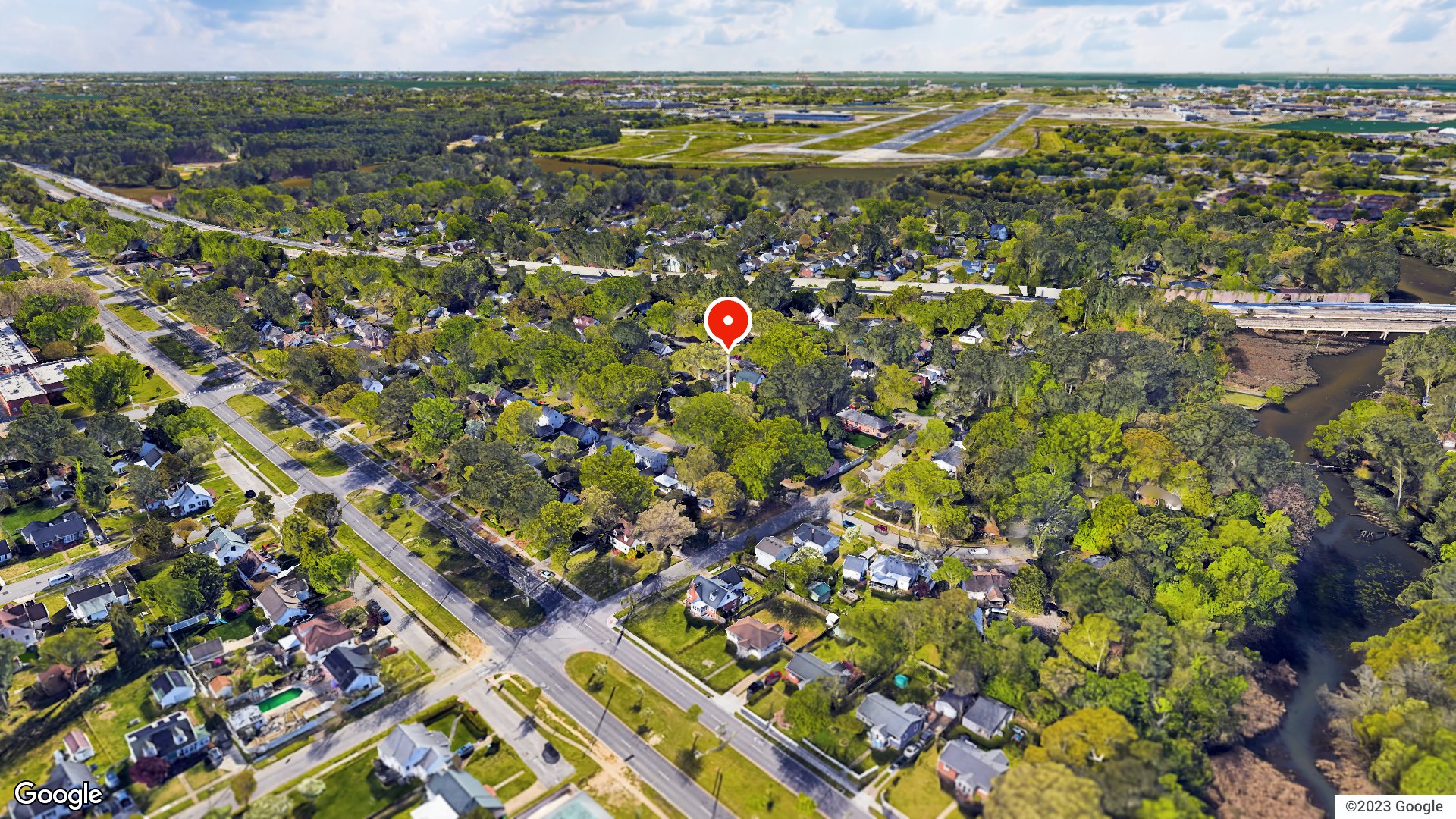 Aerial view