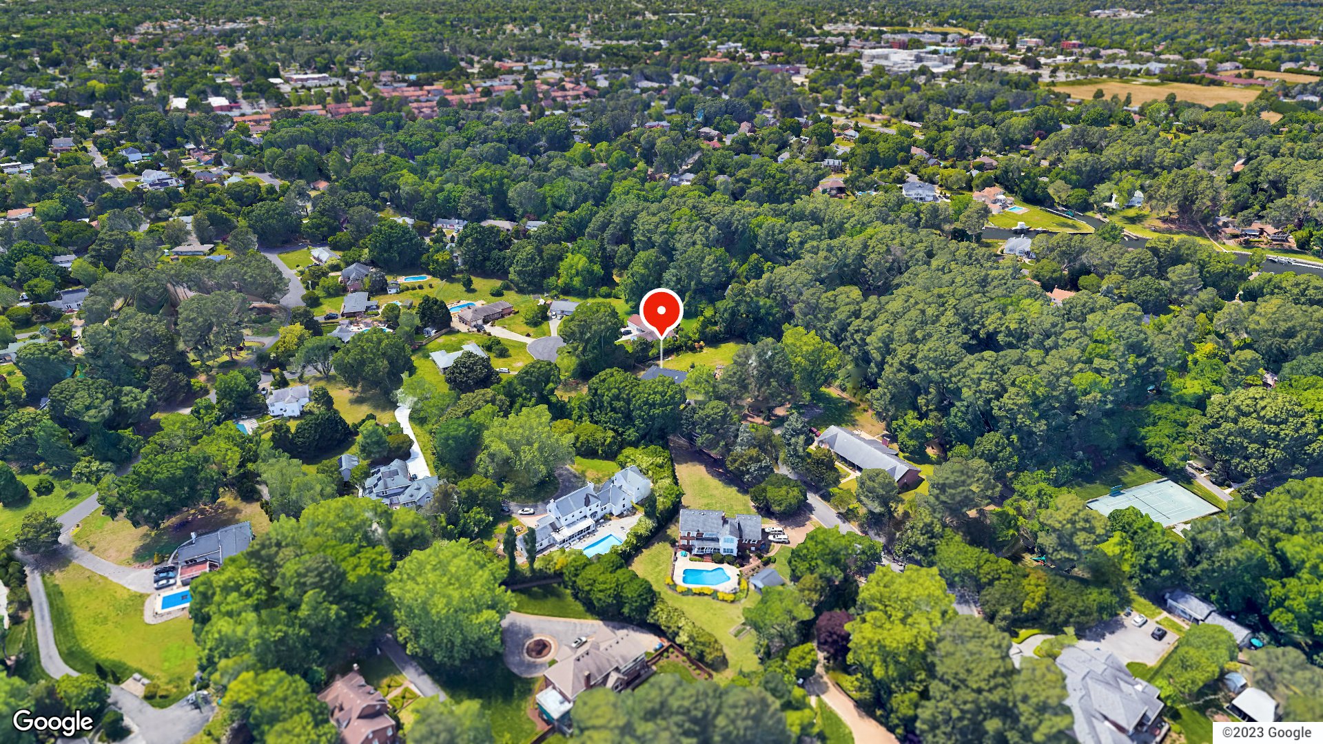 Aerial view