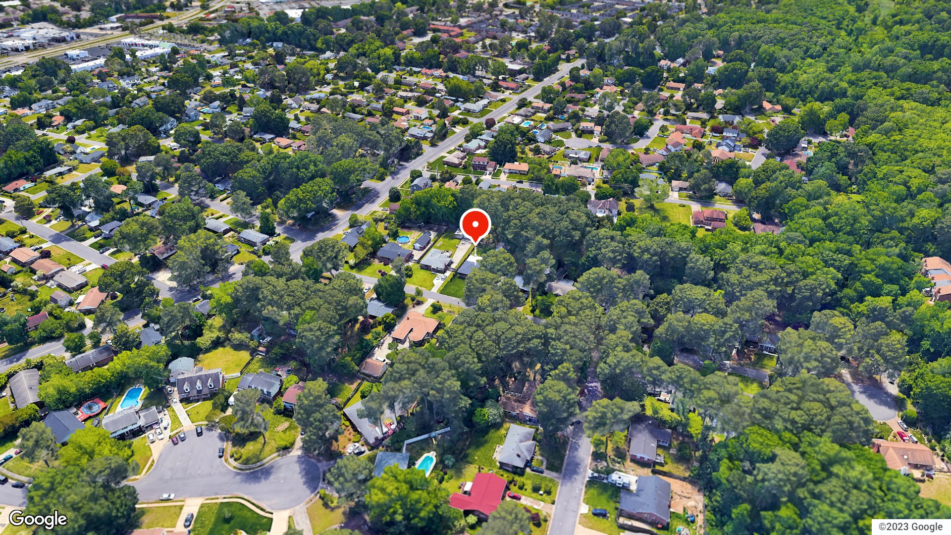 Aerial view
