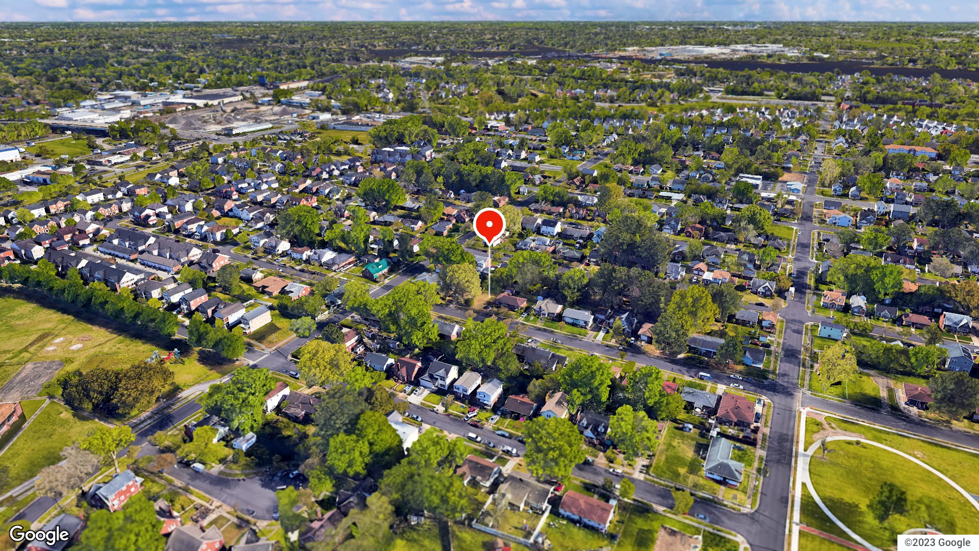 Aerial view