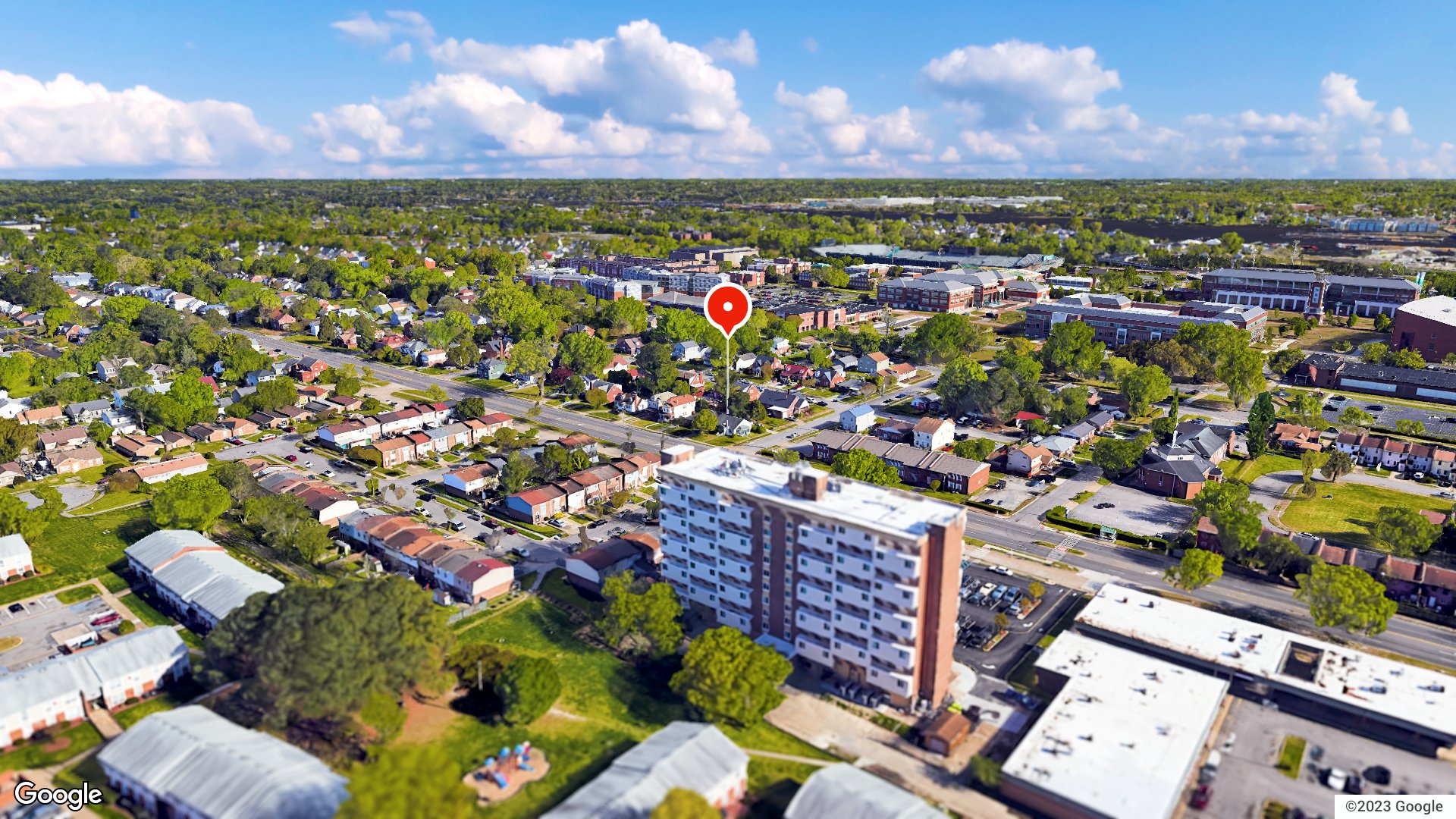 Aerial view