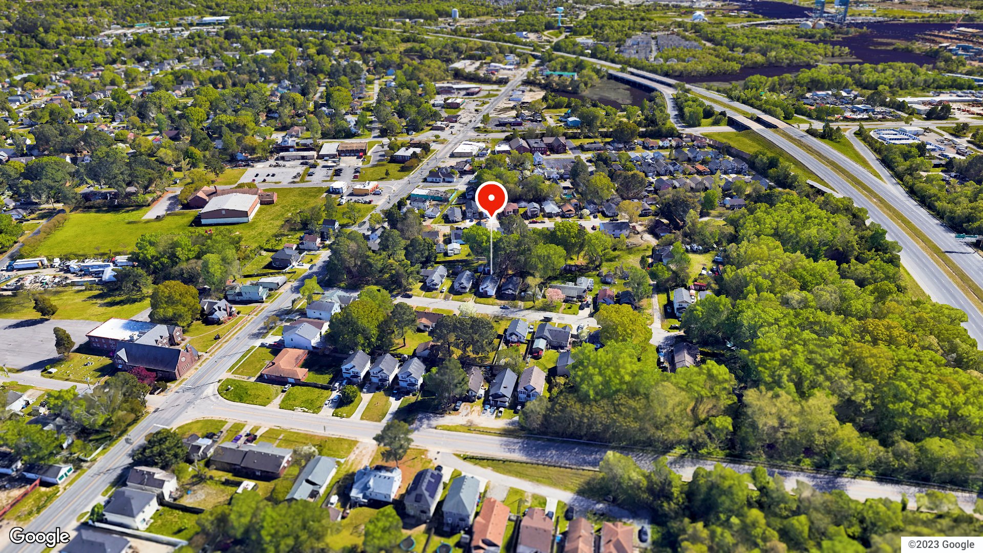 Aerial view