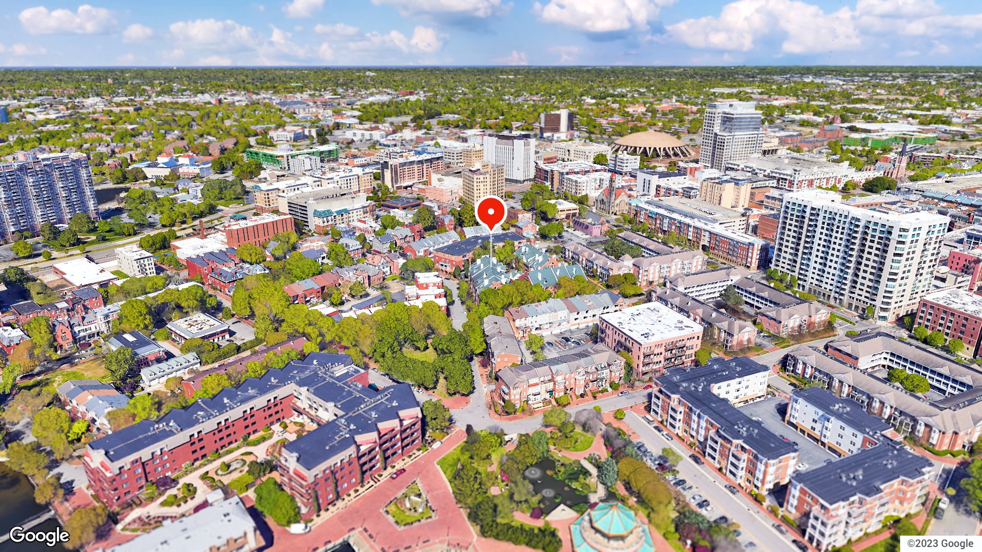 Aerial view