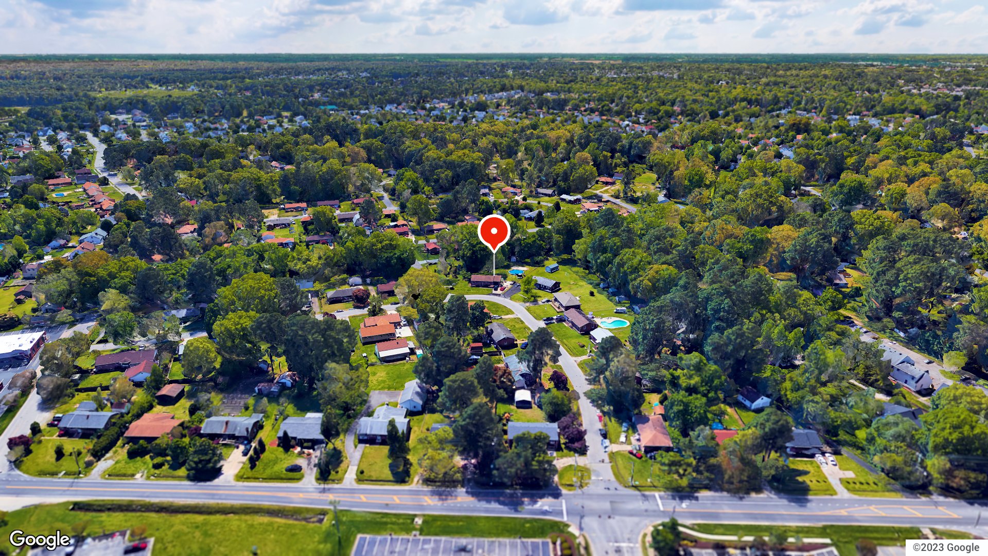 Aerial view