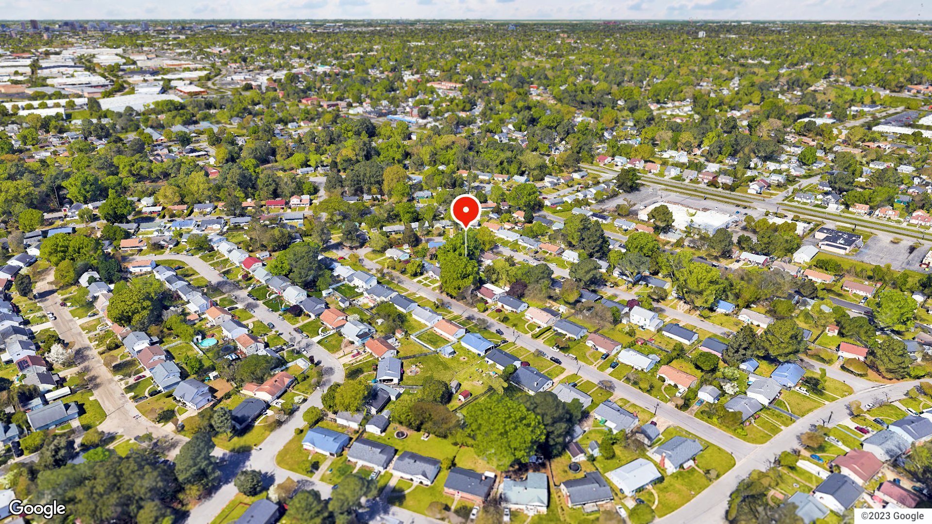 Aerial view