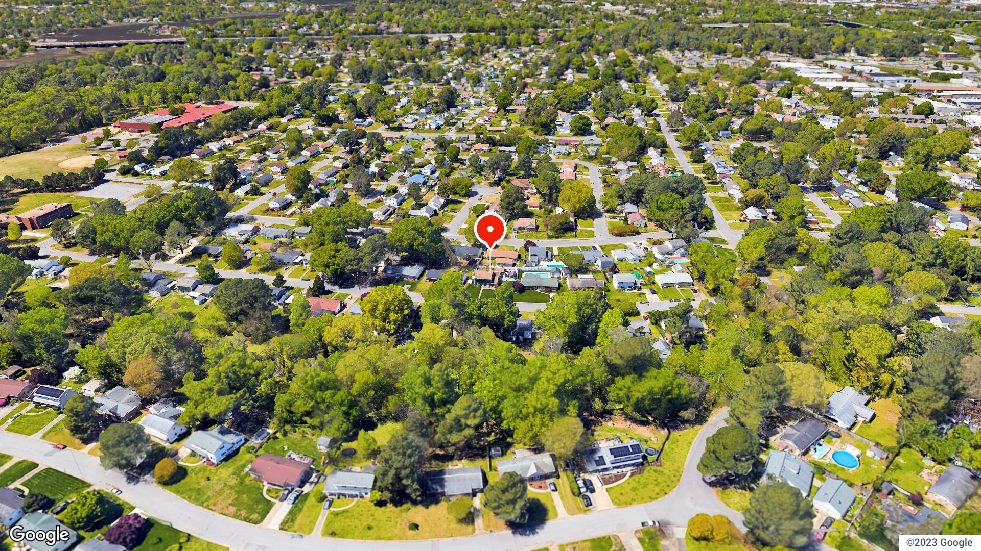 Aerial view