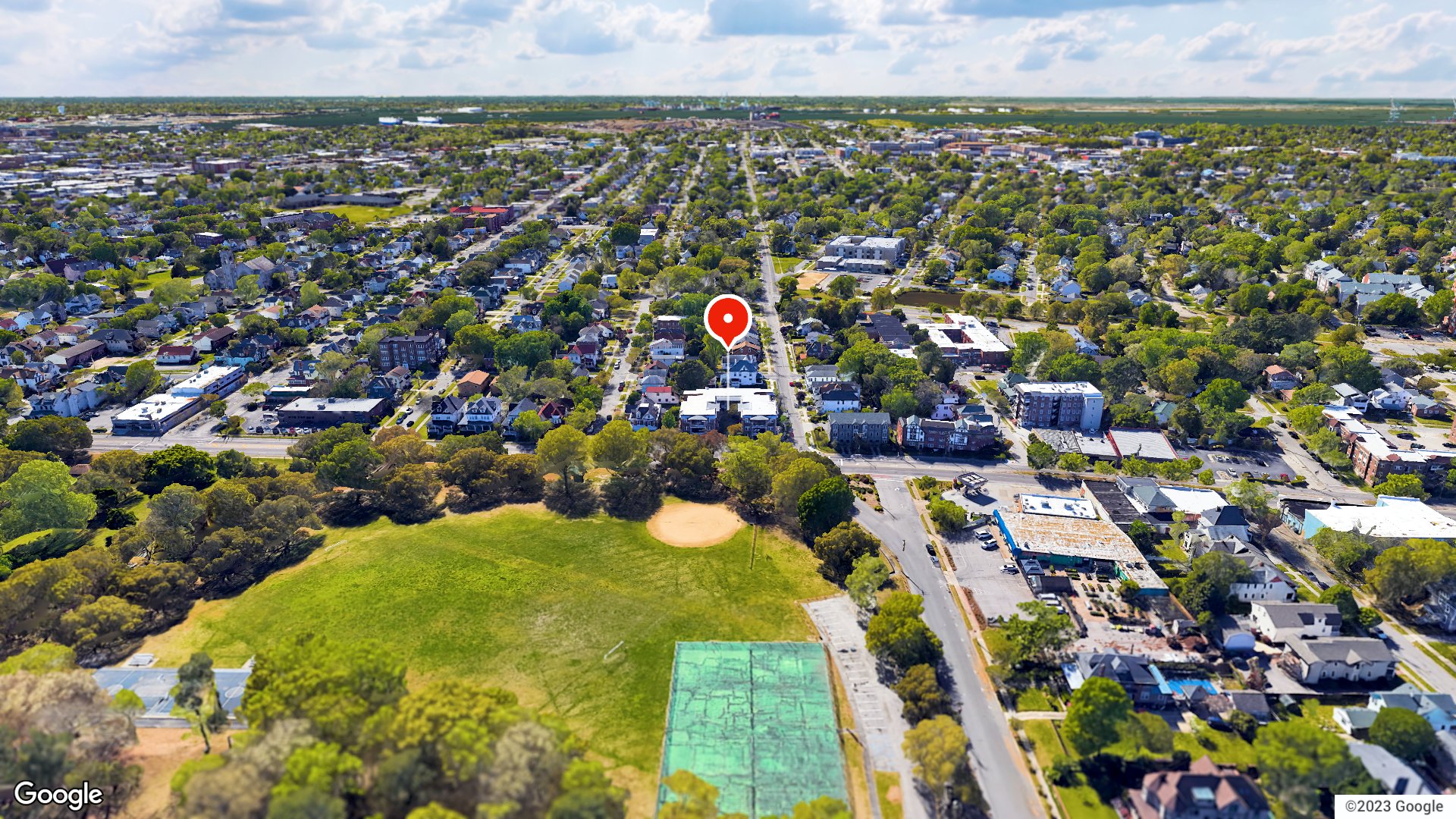Aerial view