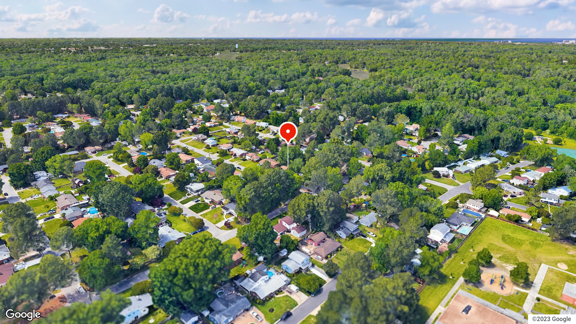 Aerial view