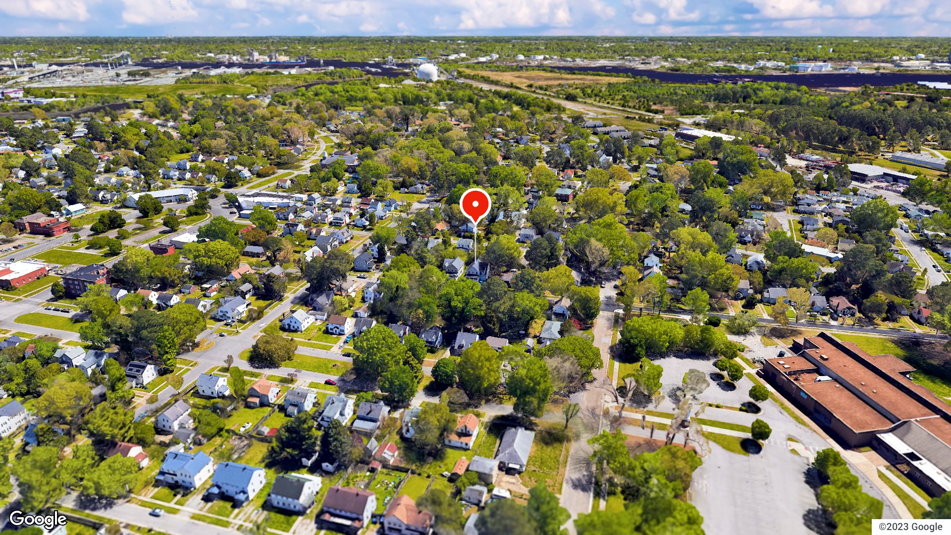 Aerial view
