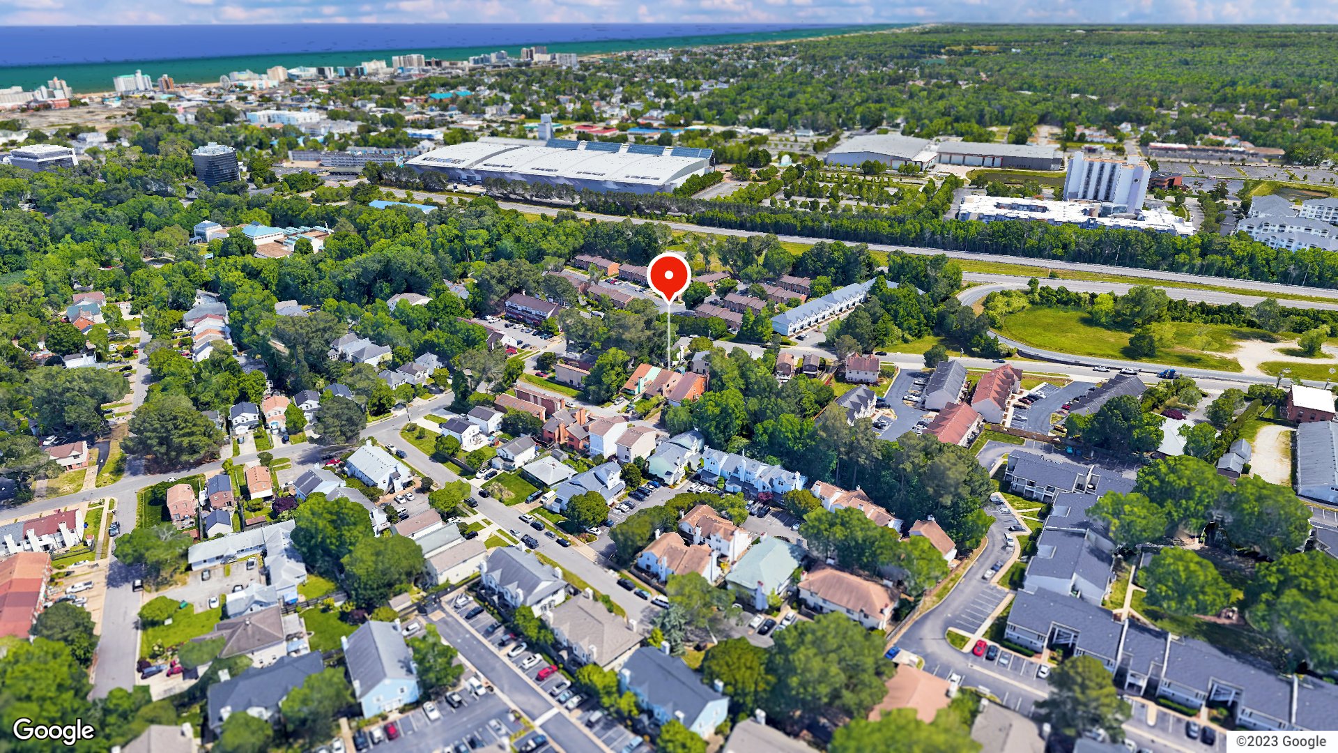 Aerial view