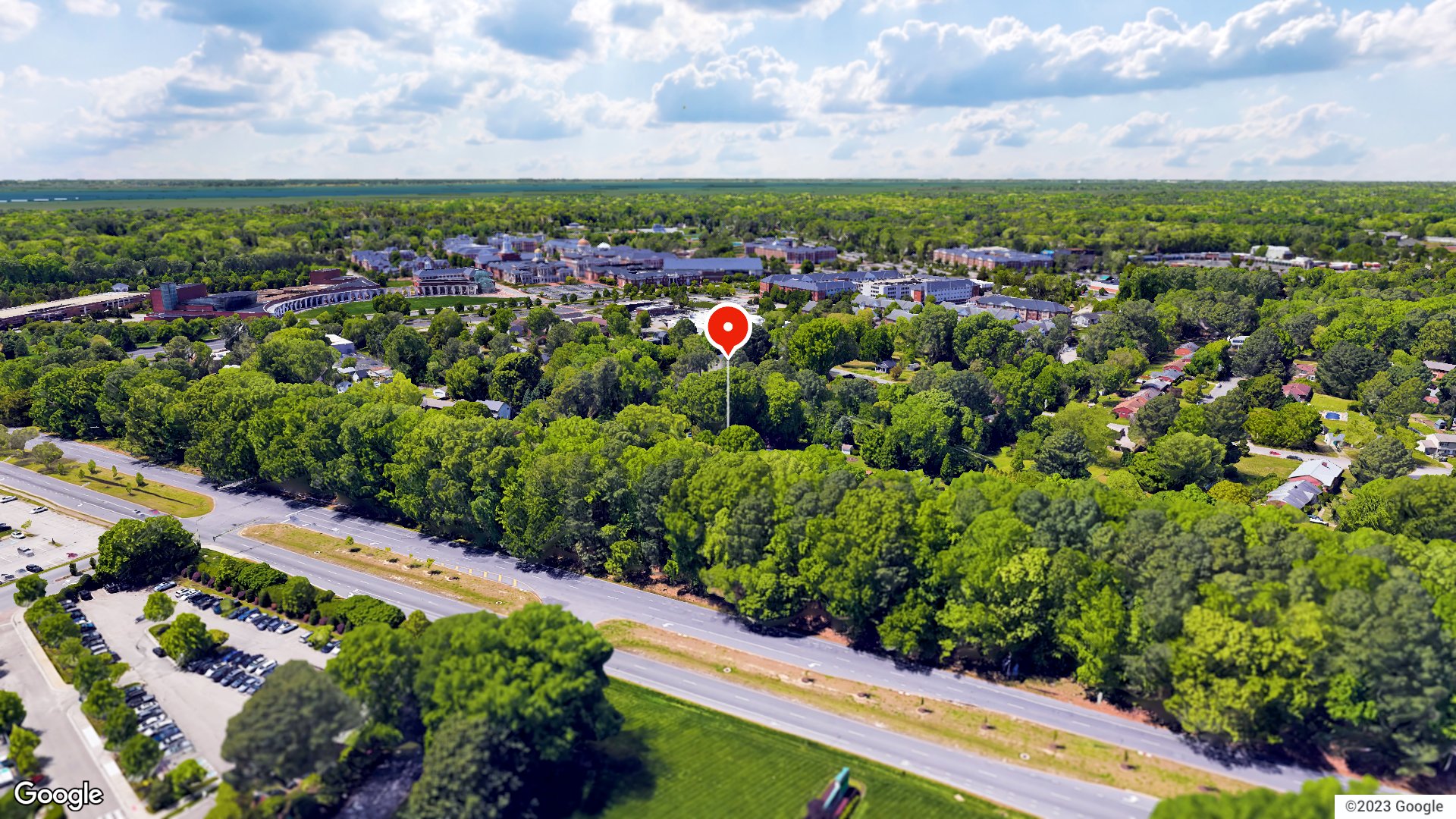 Aerial view