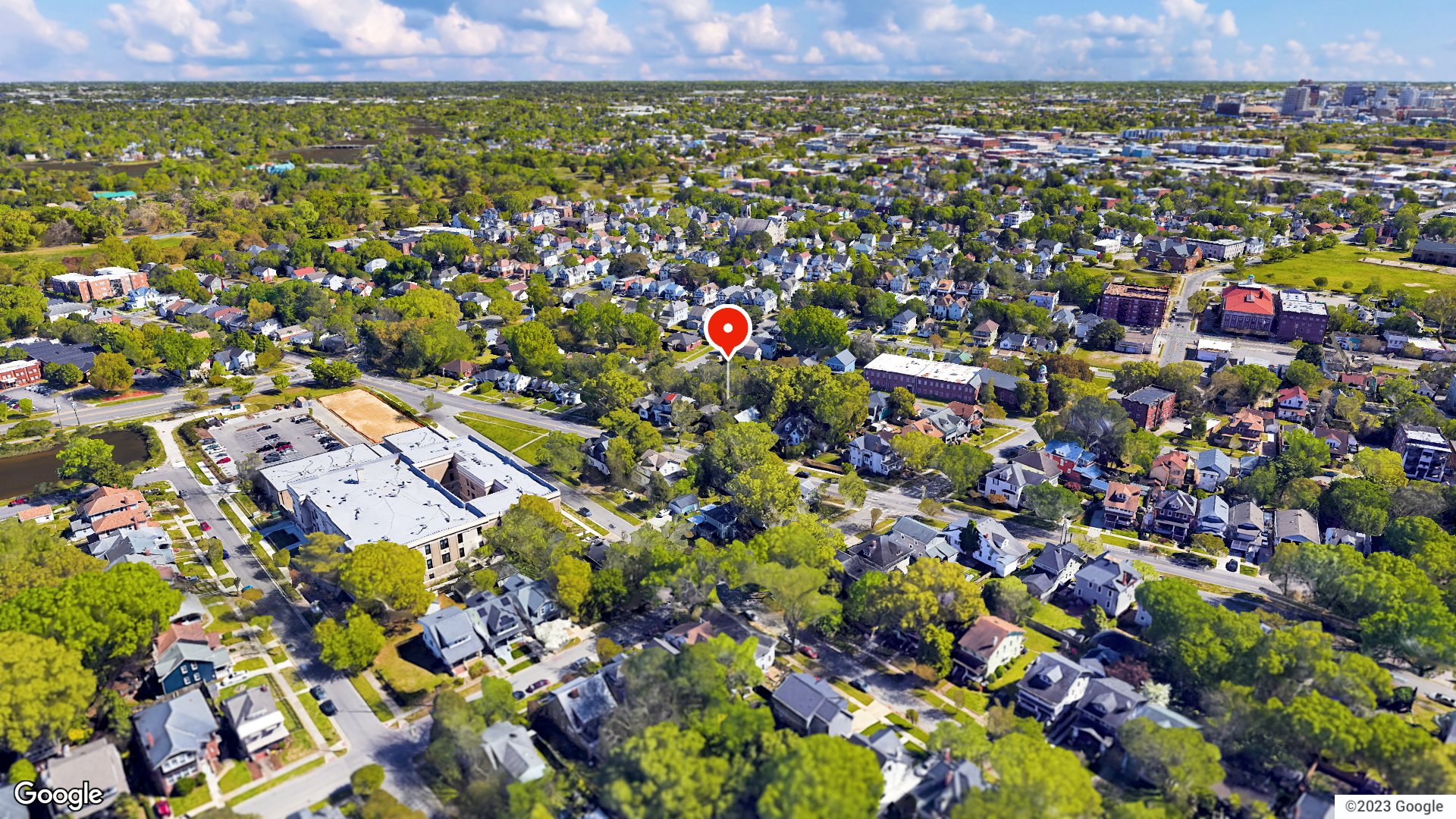 Aerial view