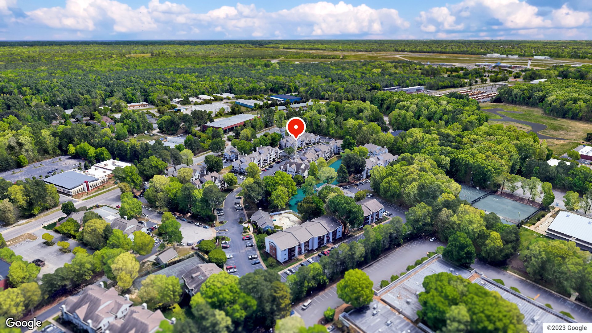 Aerial view