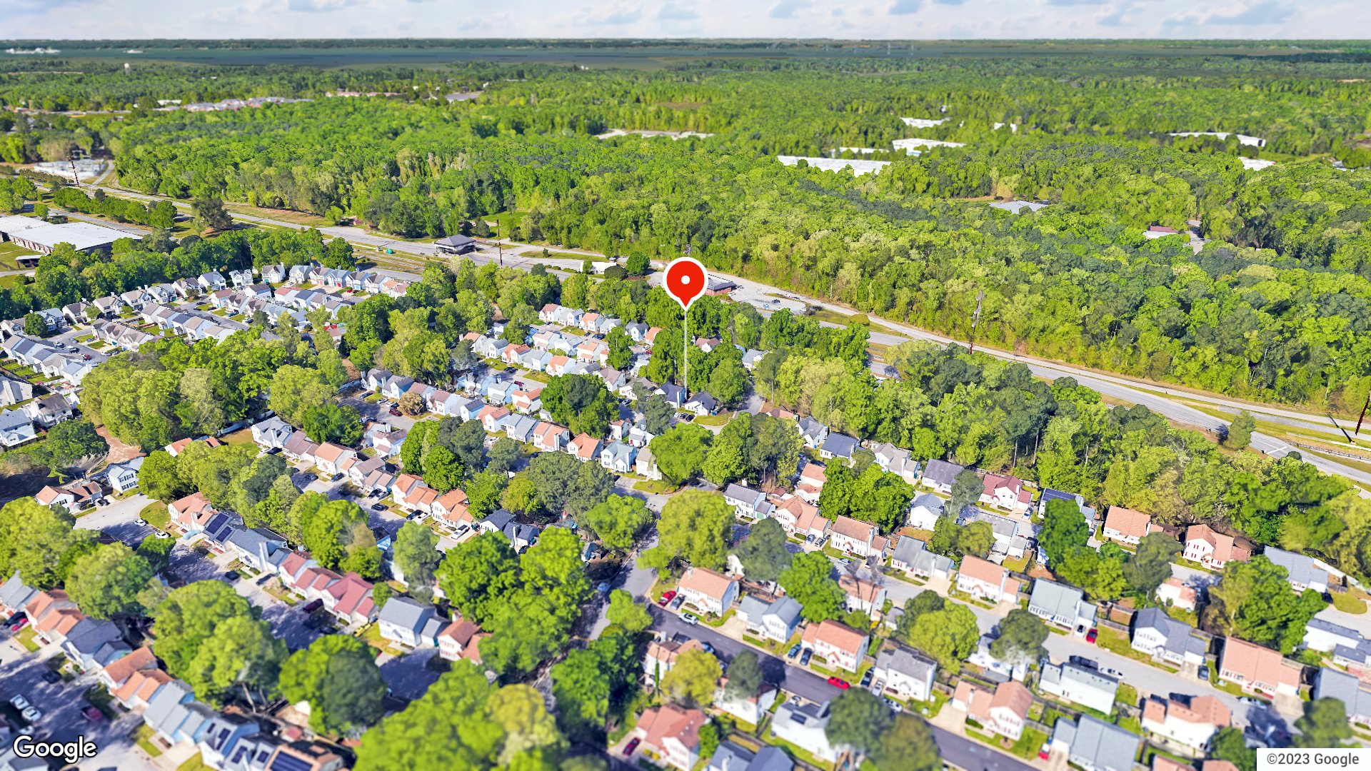 Aerial view