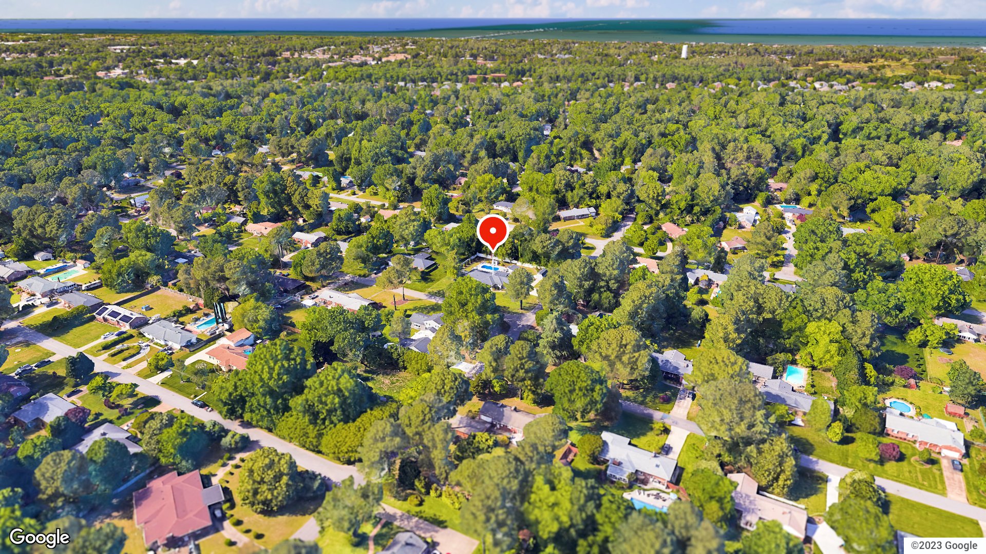 Aerial view