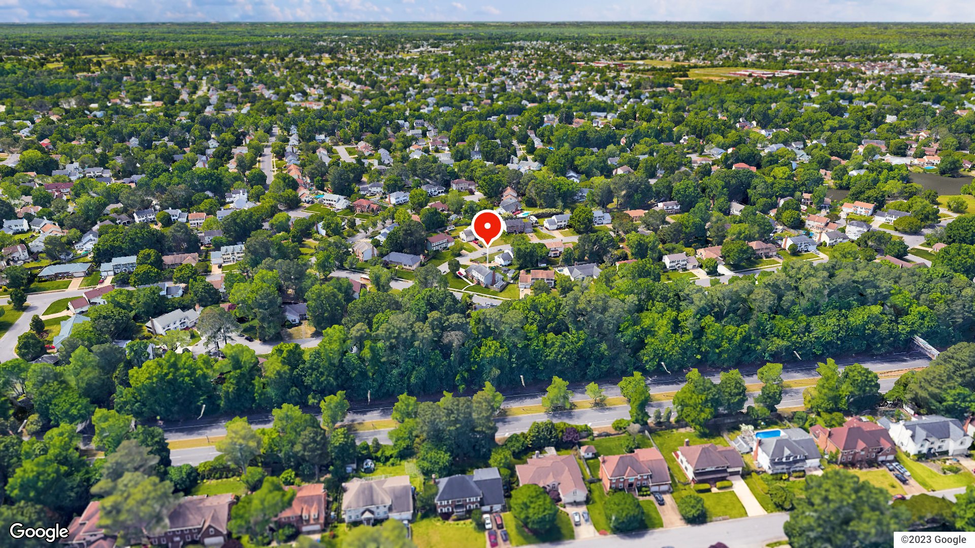 Aerial view