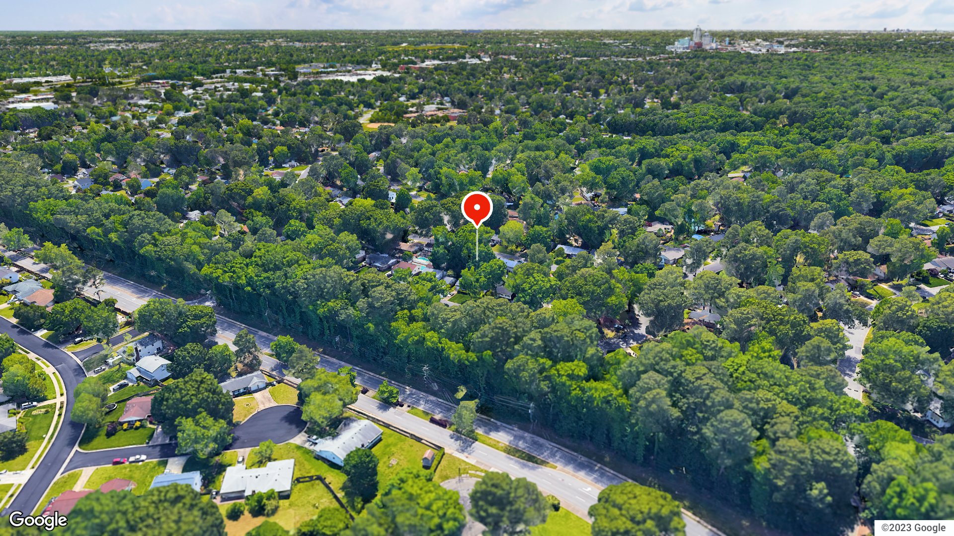 Aerial view
