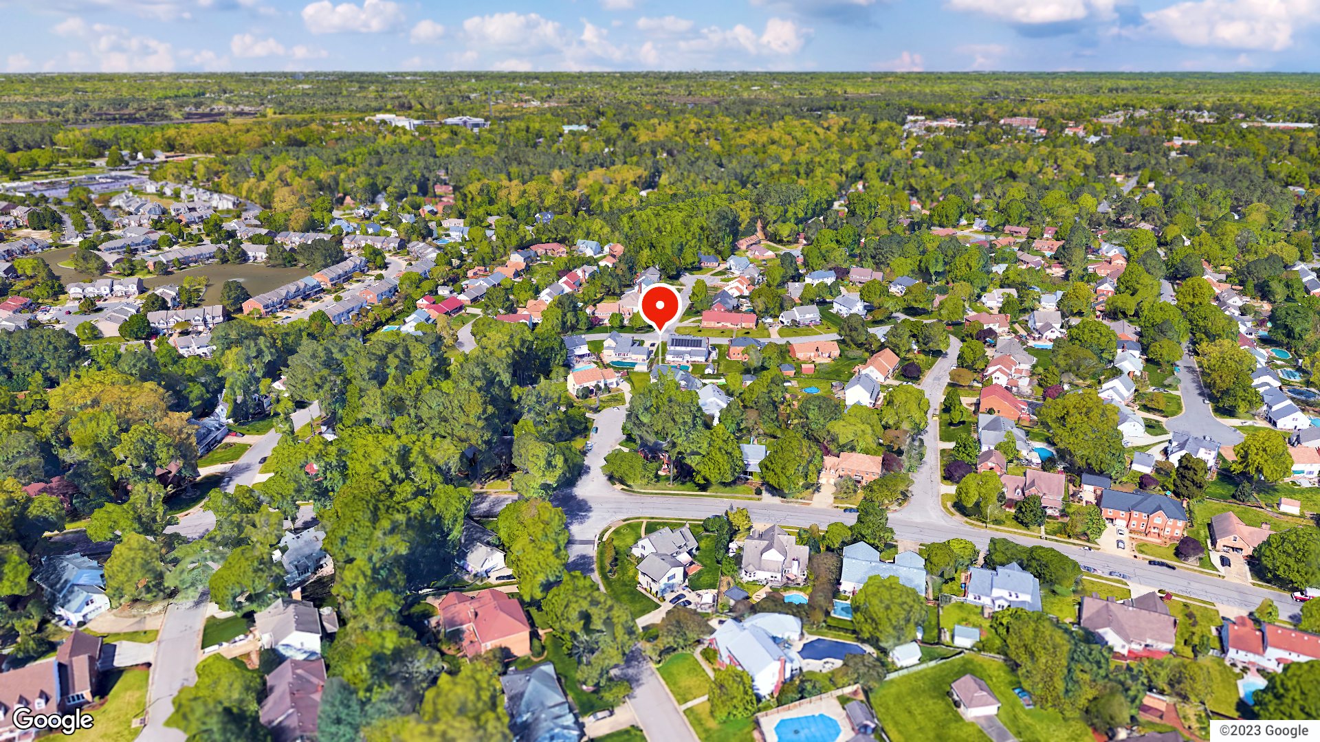 Aerial view