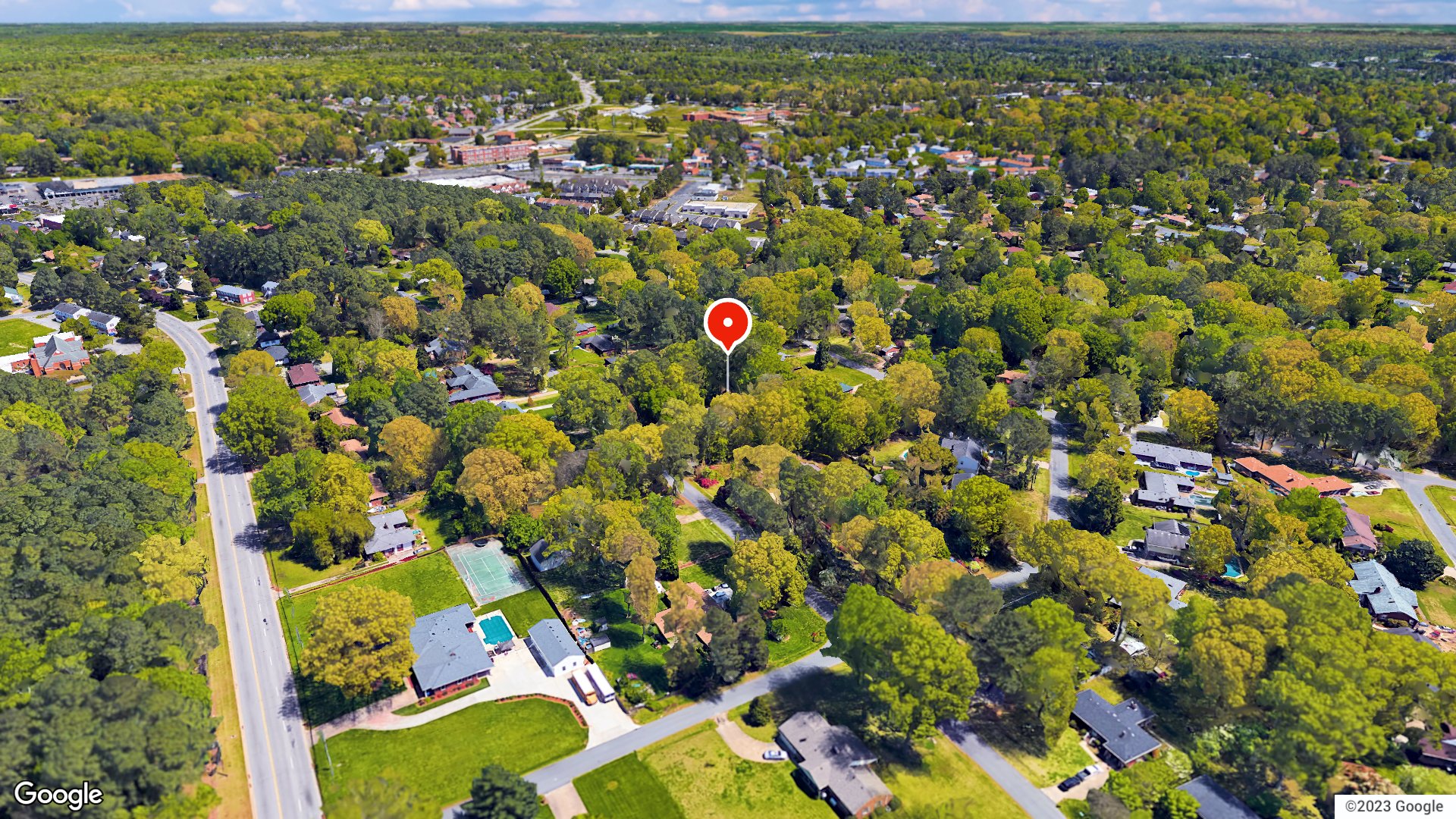 Aerial view