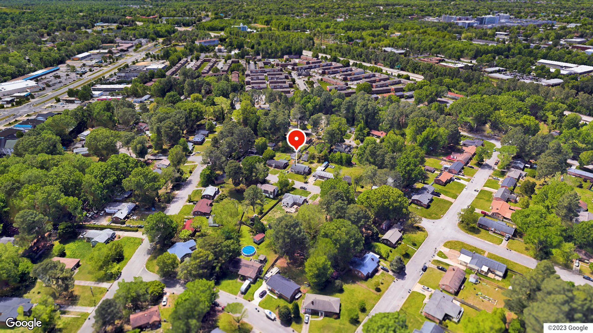 Aerial view
