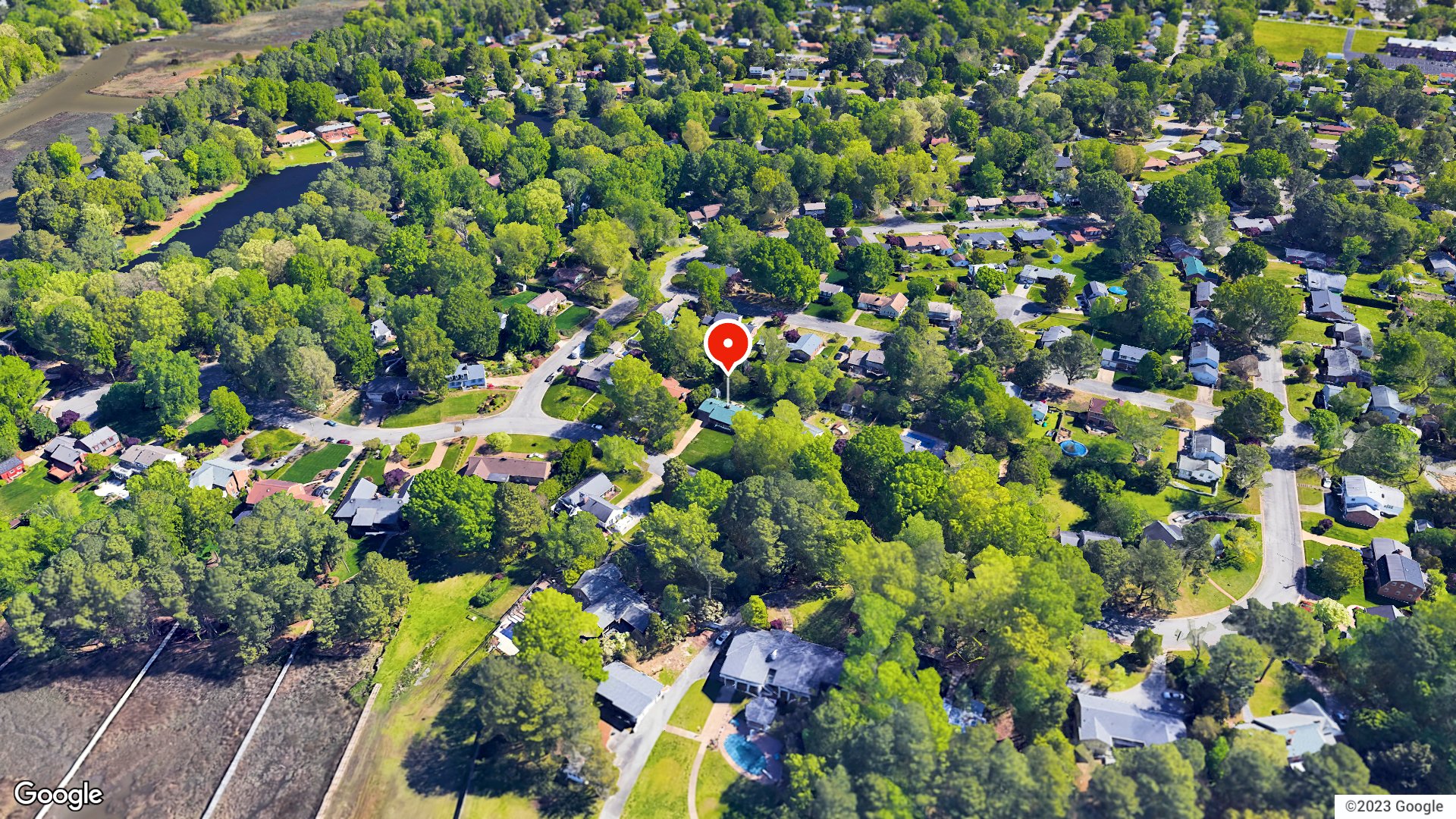 Aerial view