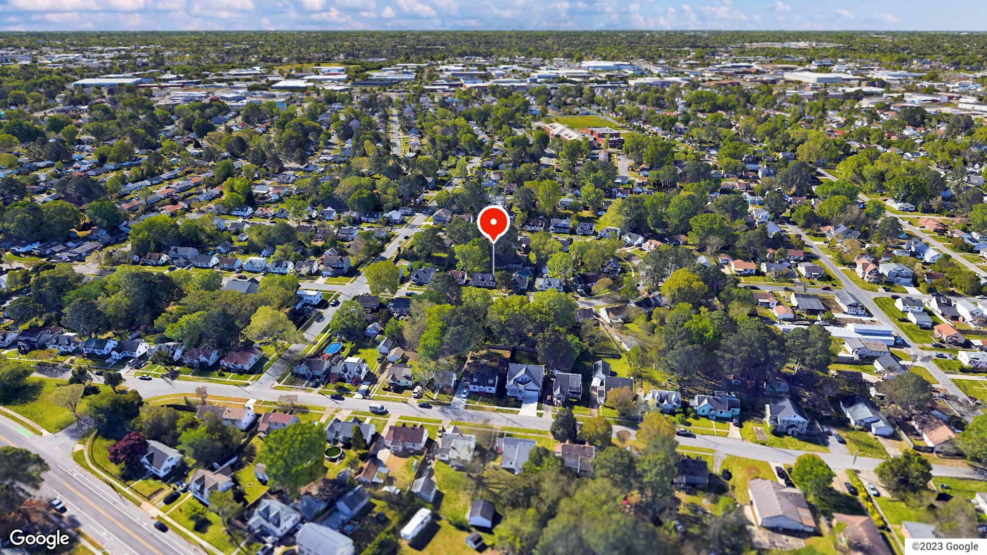 Aerial view