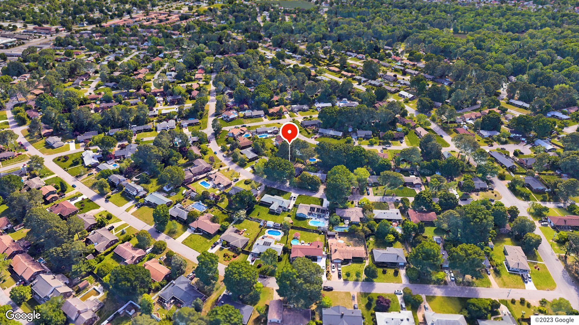 Aerial view