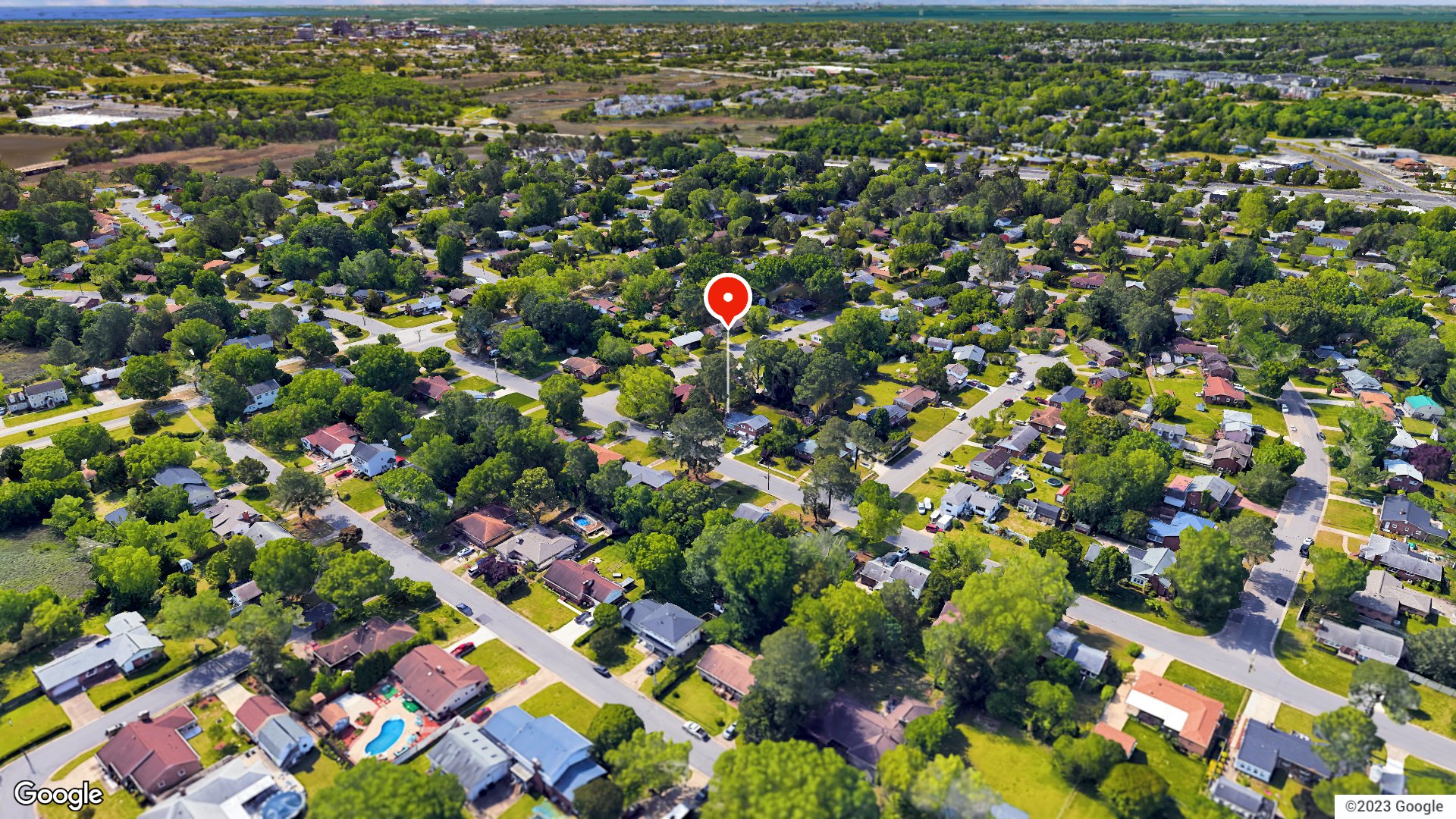 Aerial view