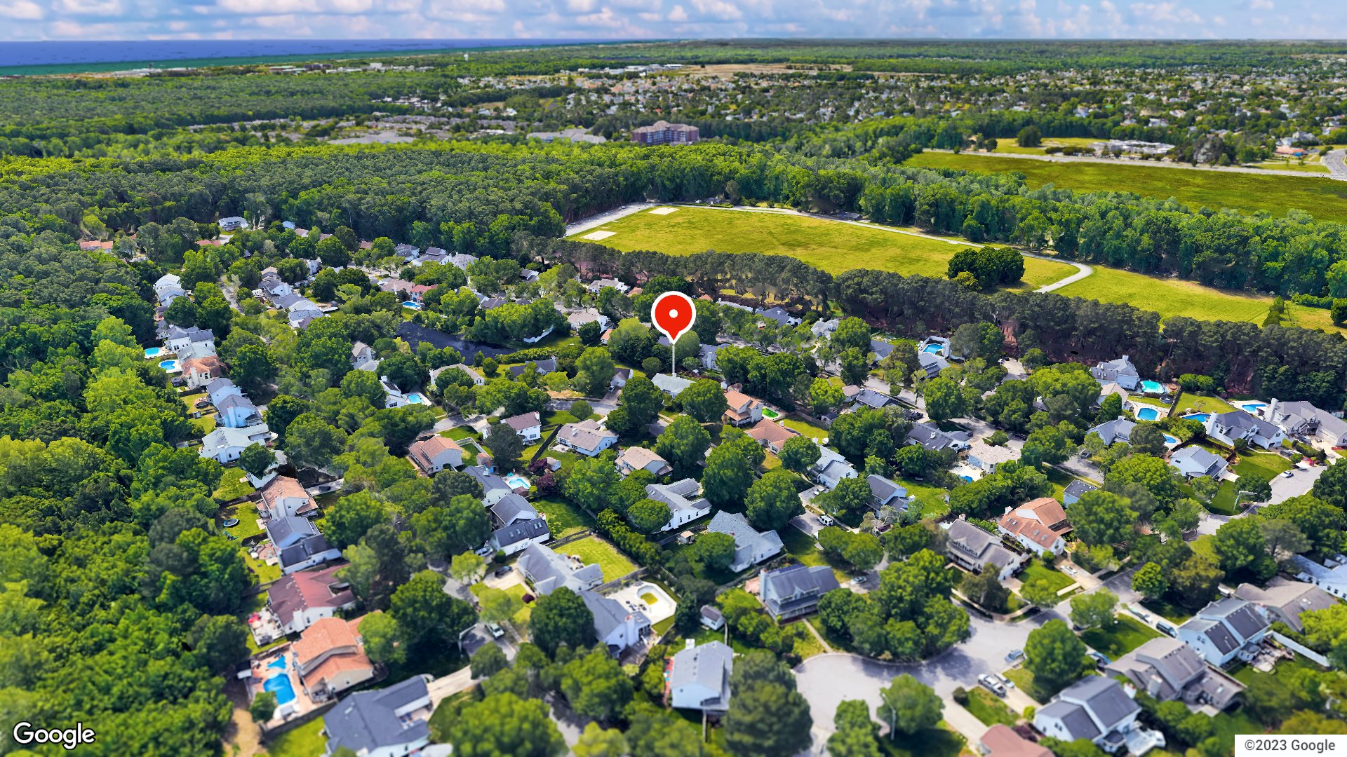 Aerial view