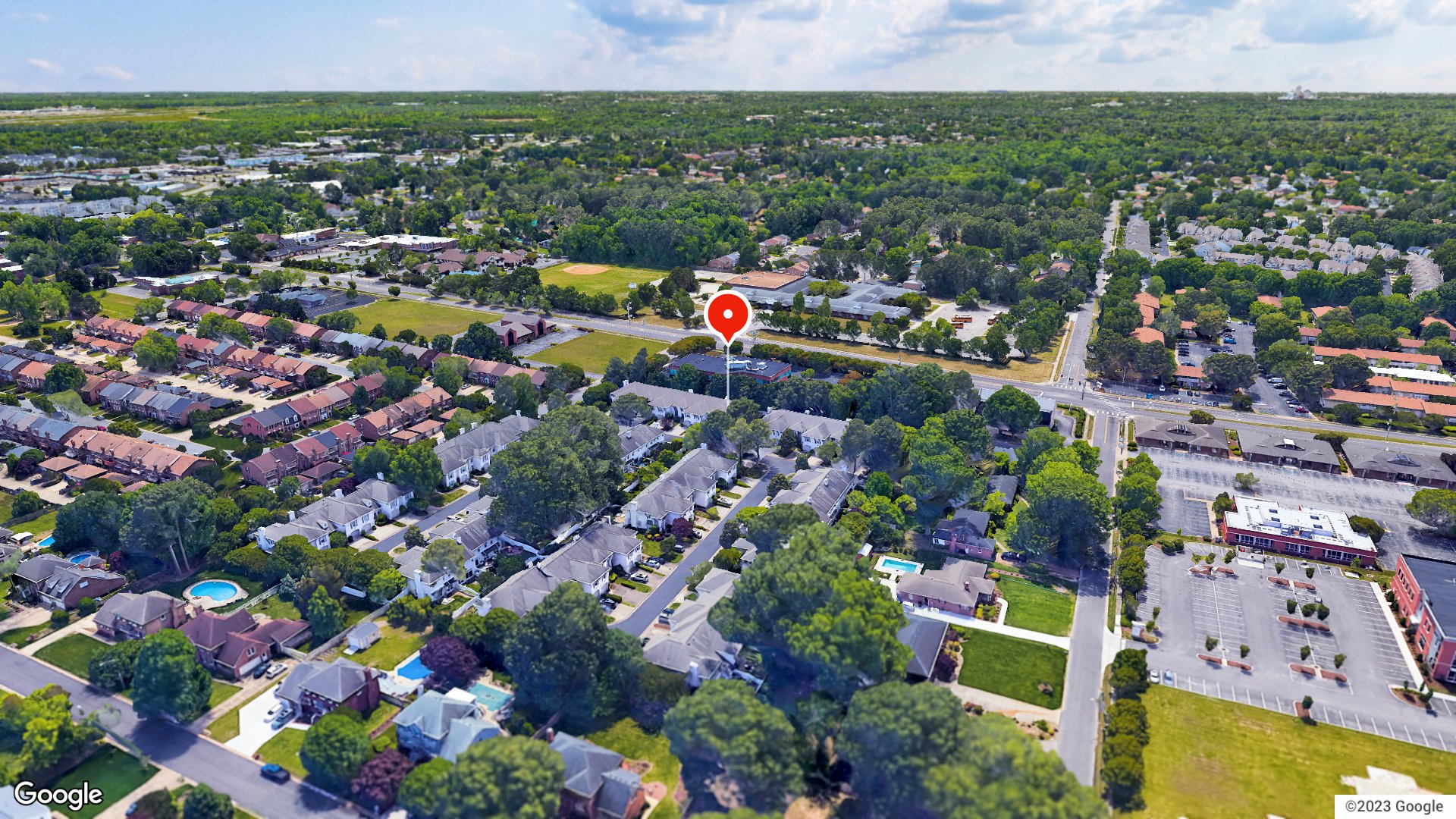 Aerial view