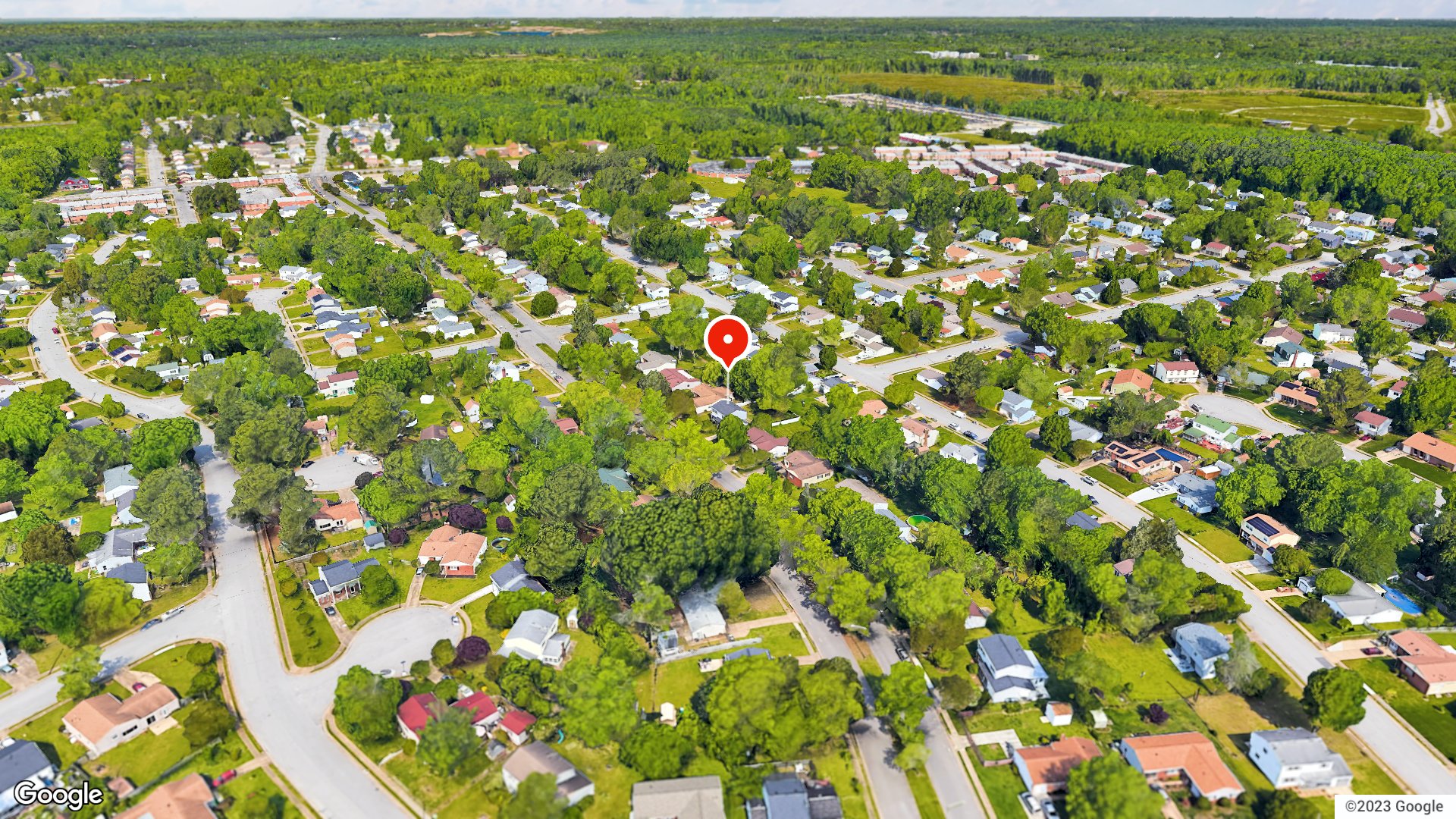 Aerial view