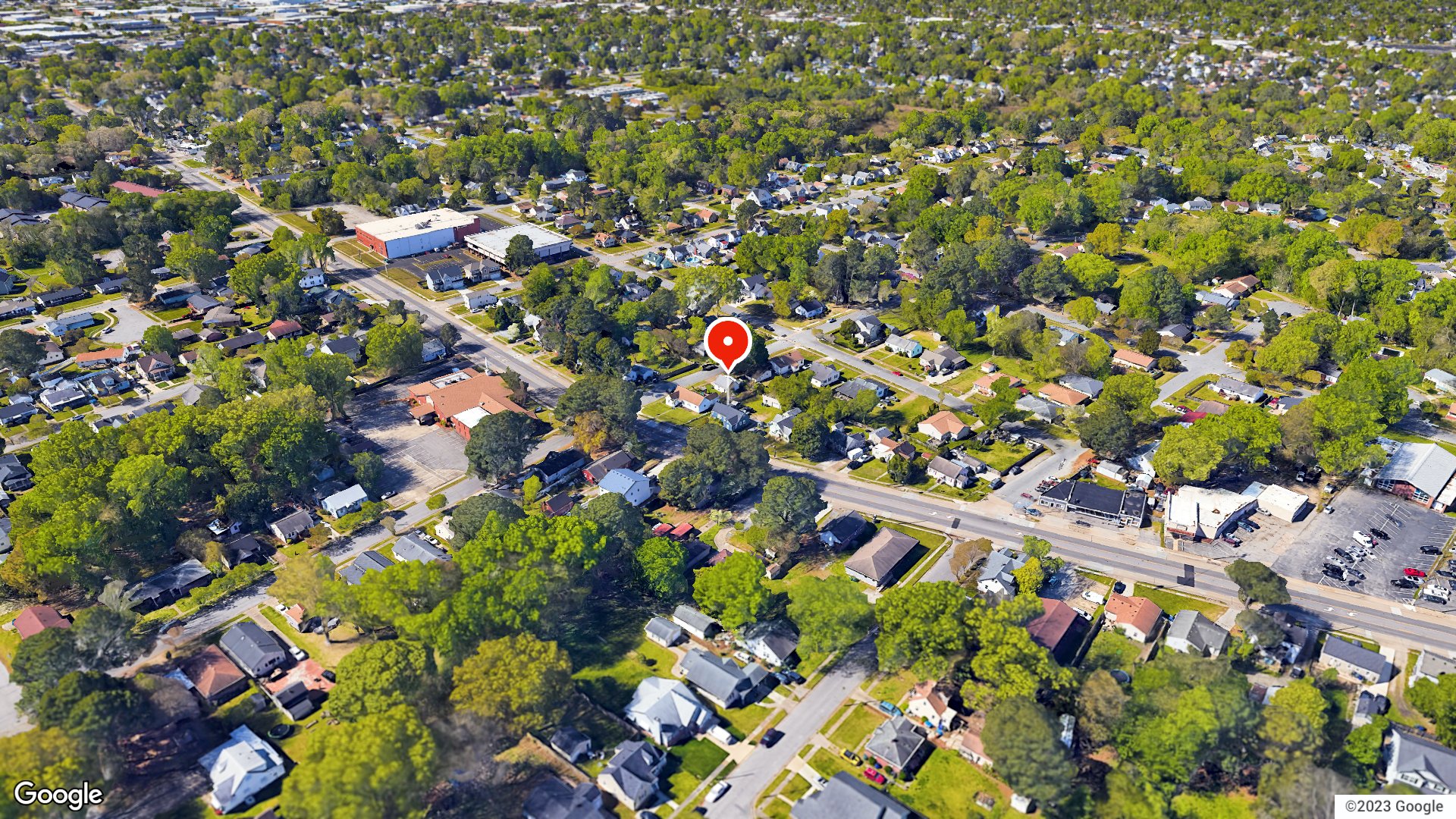 Aerial view