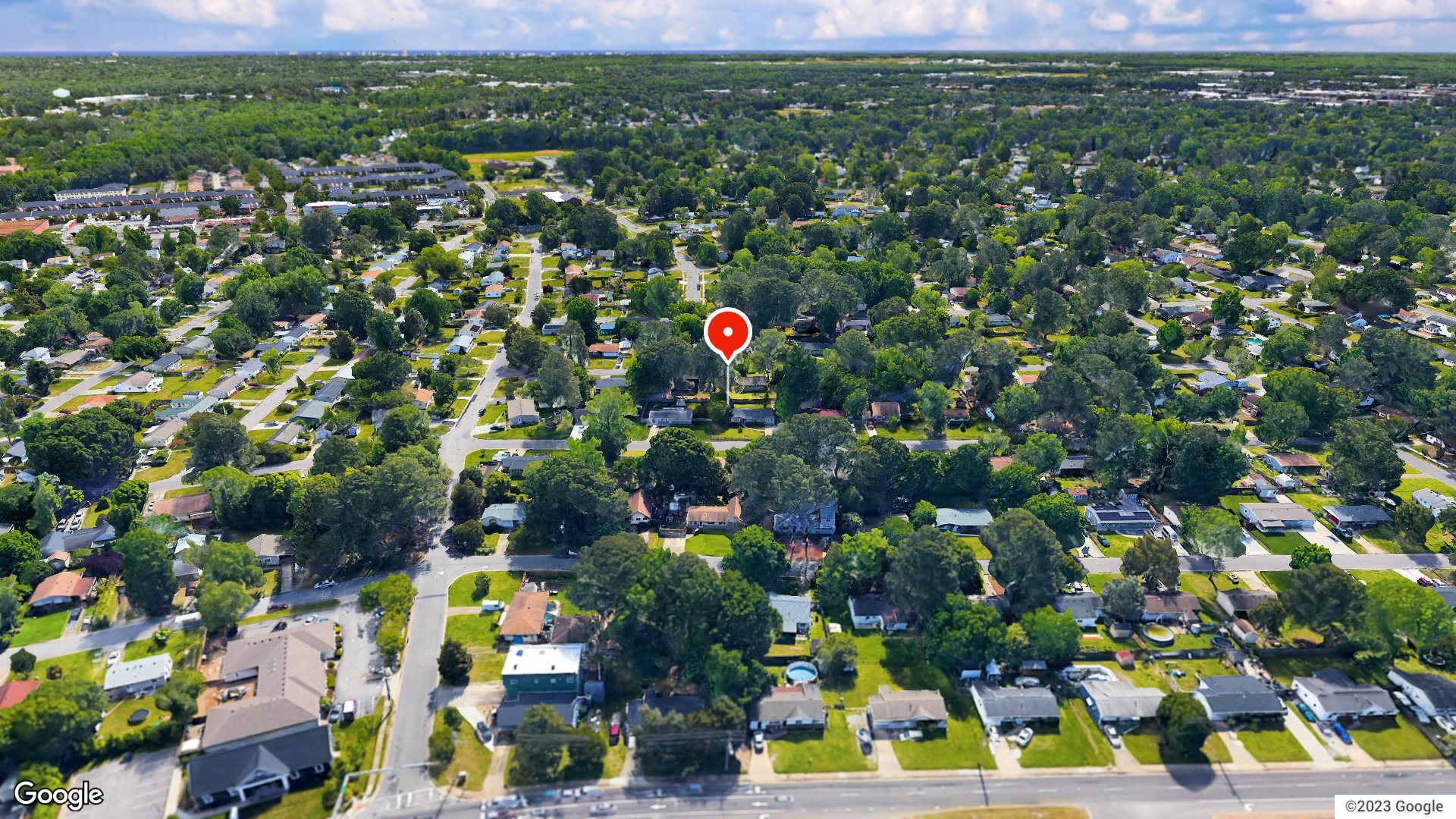 Aerial view