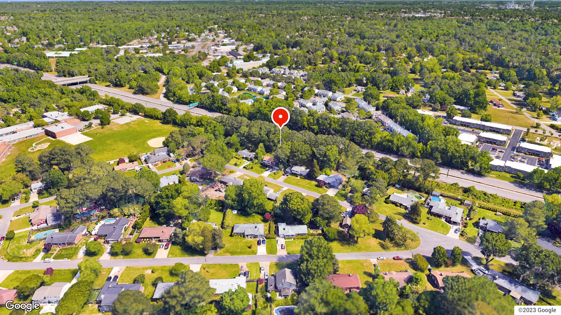 Aerial view