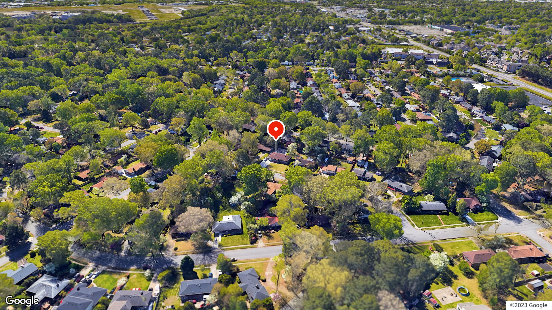 Aerial view