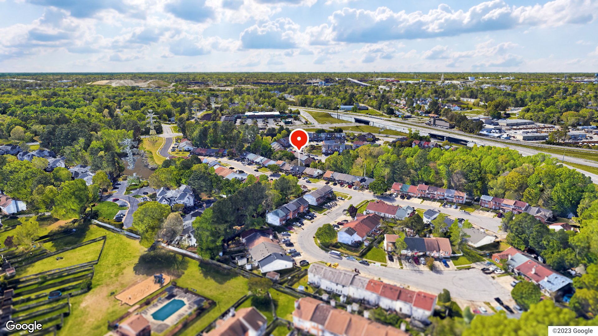 Aerial view