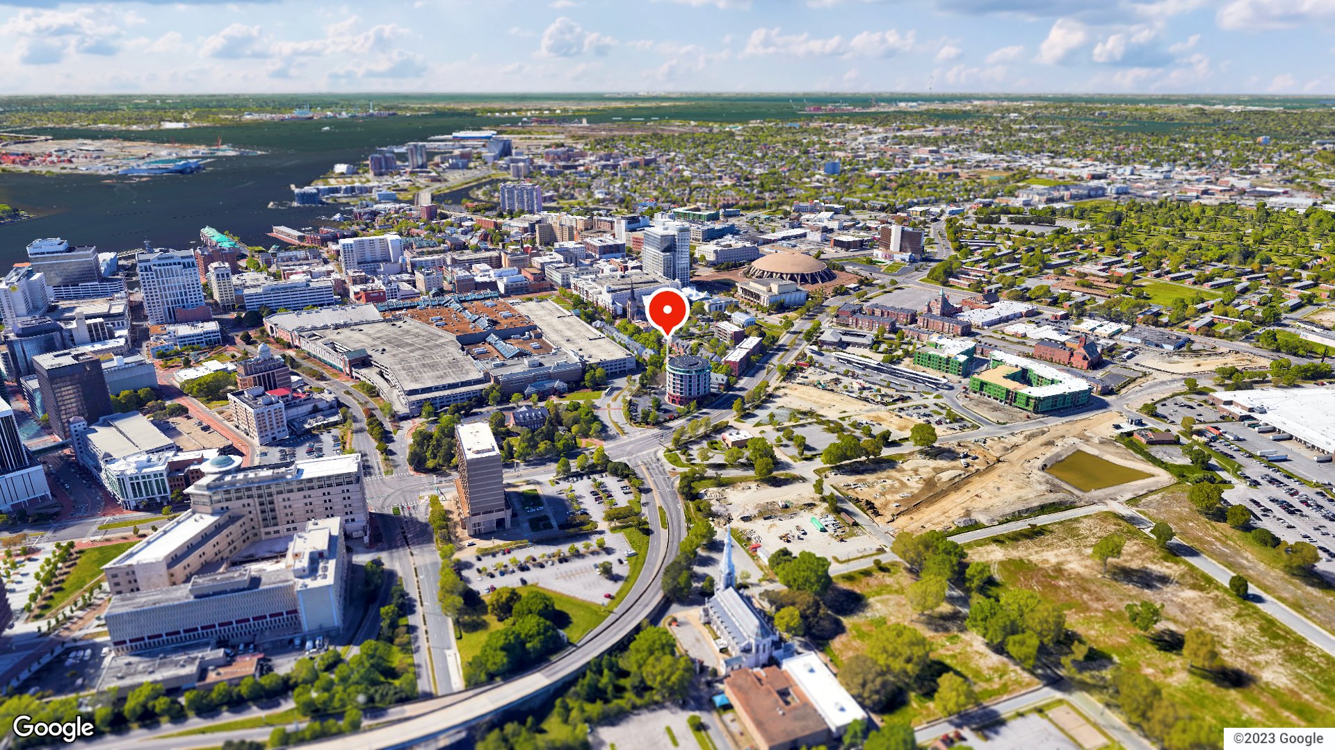 Aerial view