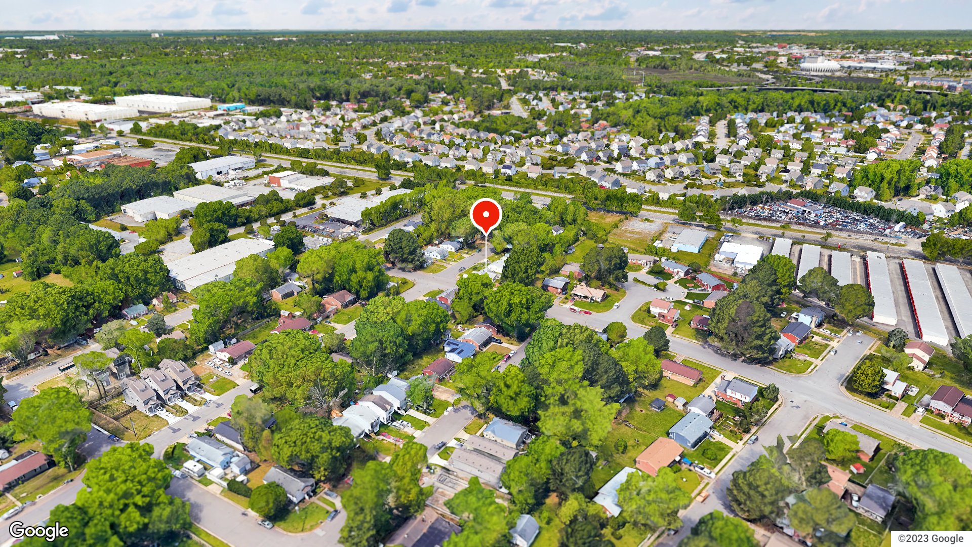 Aerial view