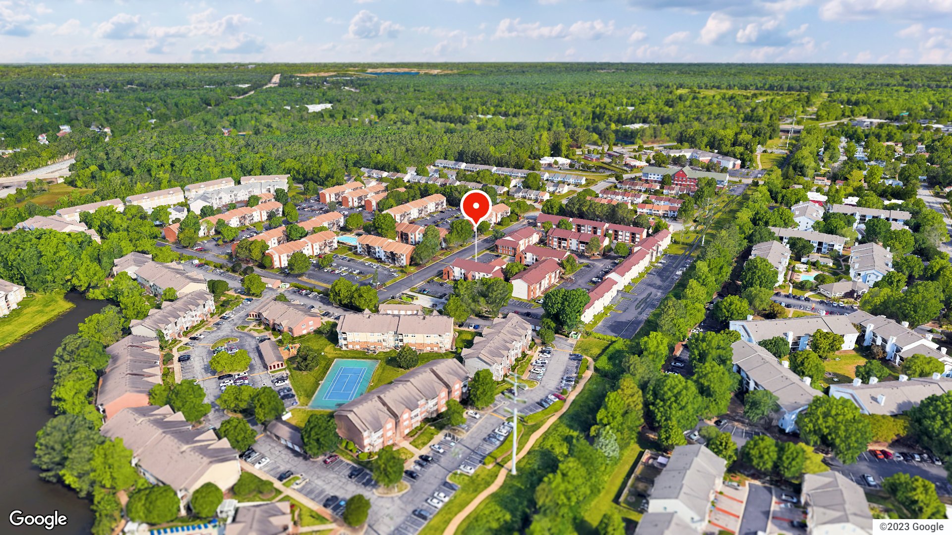 Aerial view