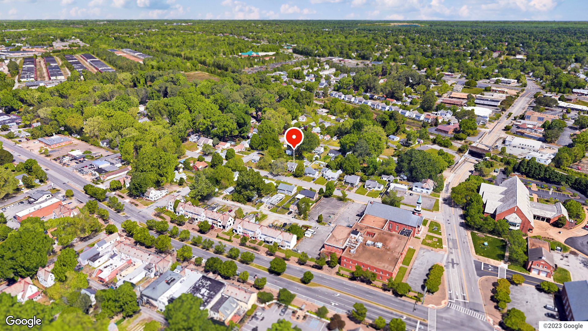 Aerial view