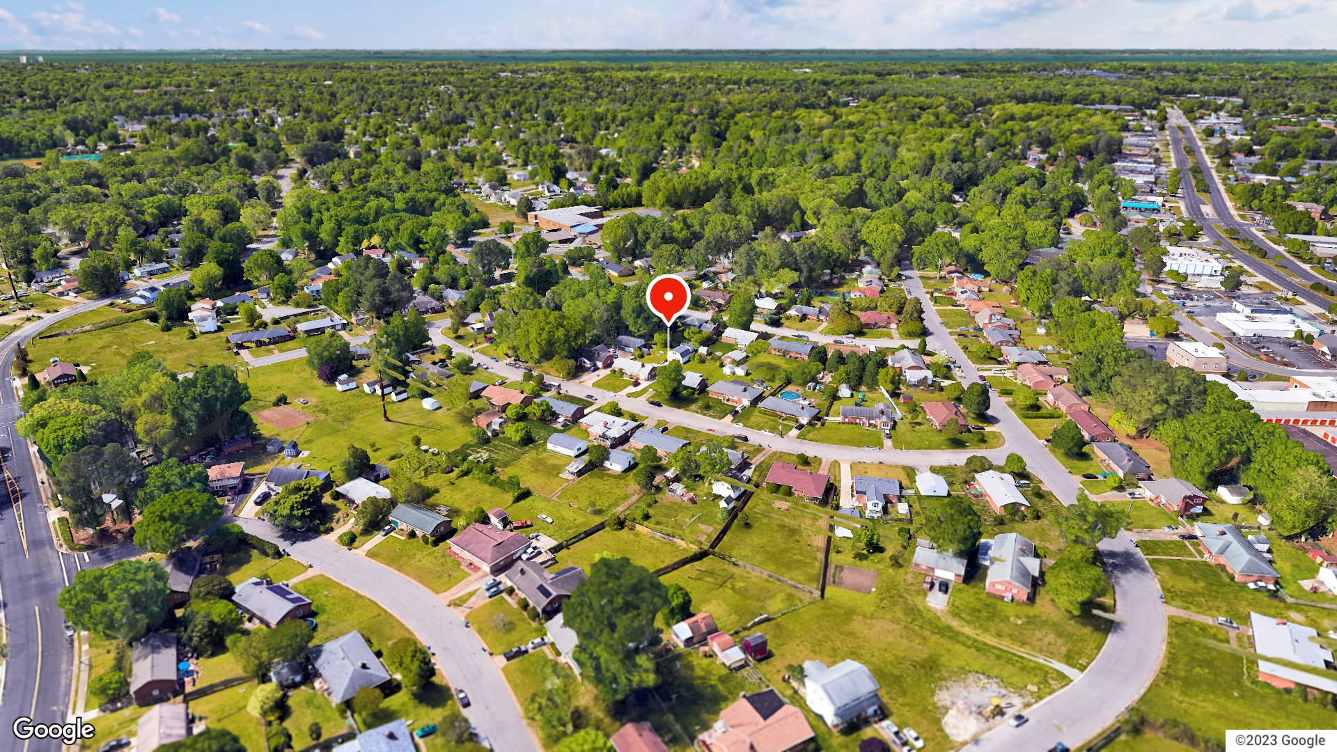 Aerial view