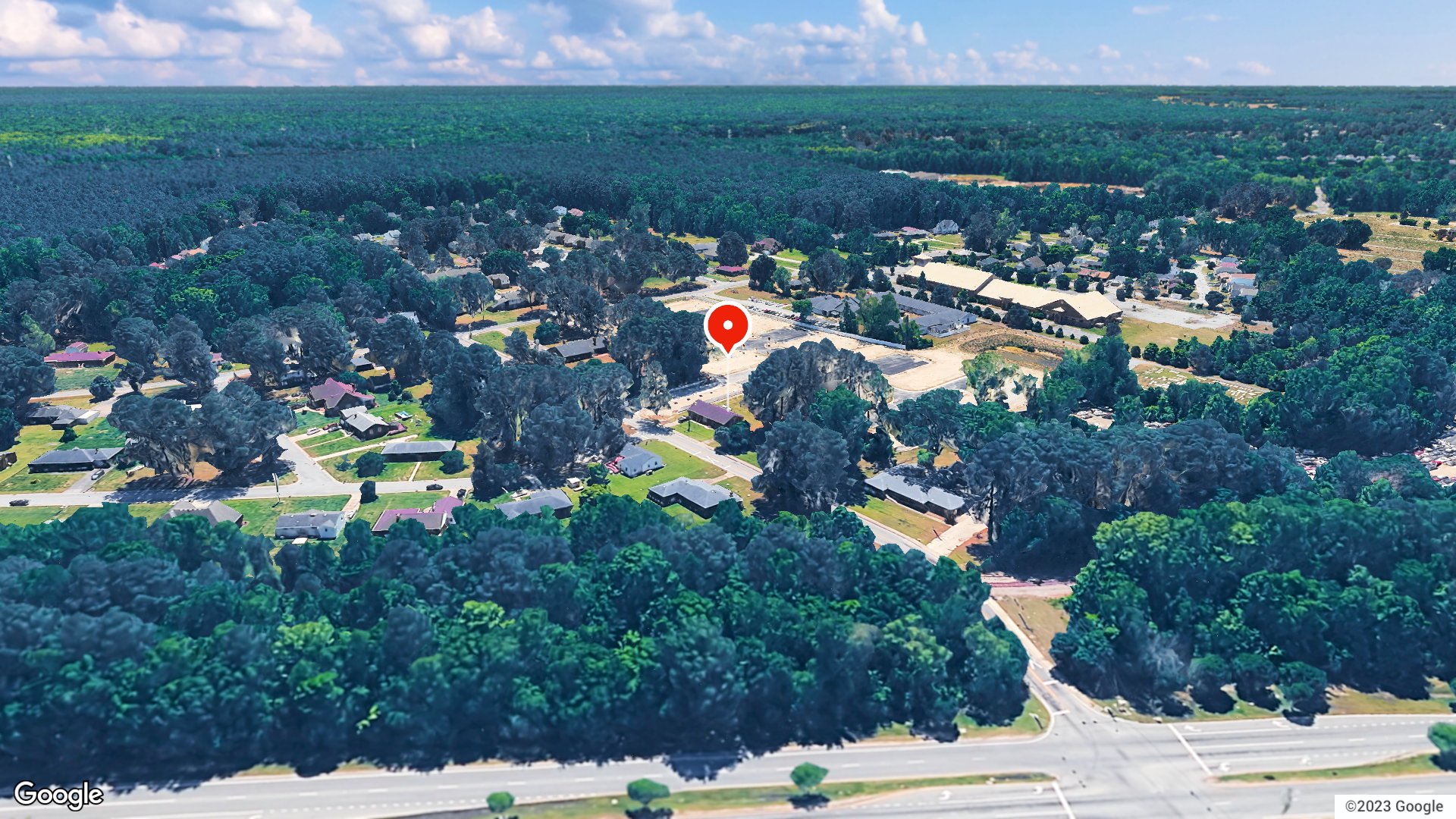 Aerial view