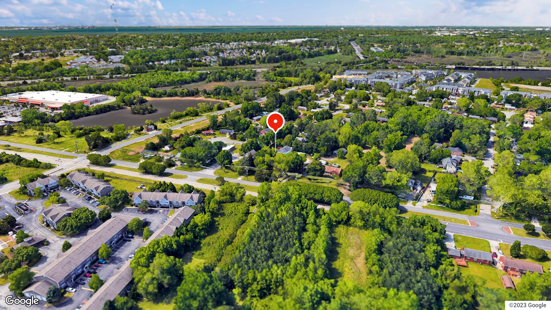Aerial view